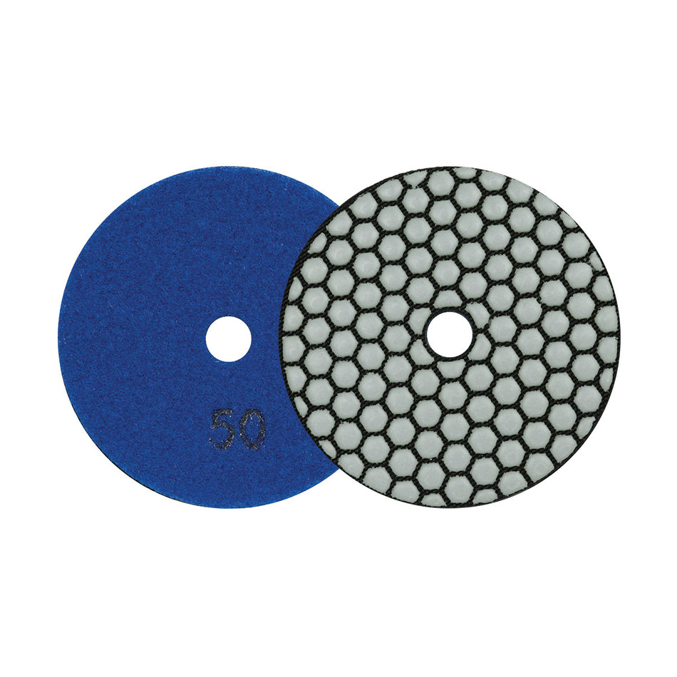 Mexco MEXPAD50 50 GRIT DIAMOND POLISHING PAD DARK BLUE DRY USE