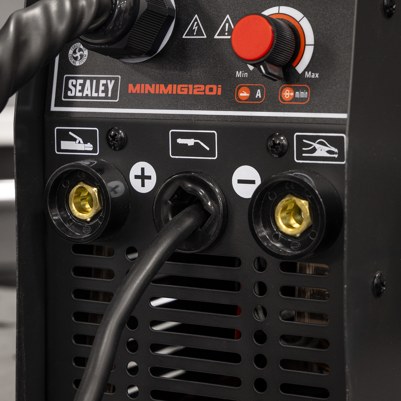Sealey MINIMIG120i MIG/TIG & MMA (ARC/STICK) Inverter Welder 120A 230V