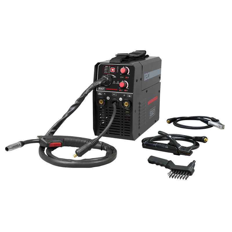 Sealey MINIMIG120i MIG/TIG & MMA (ARC/STICK) Inverter Welder 120A 230V