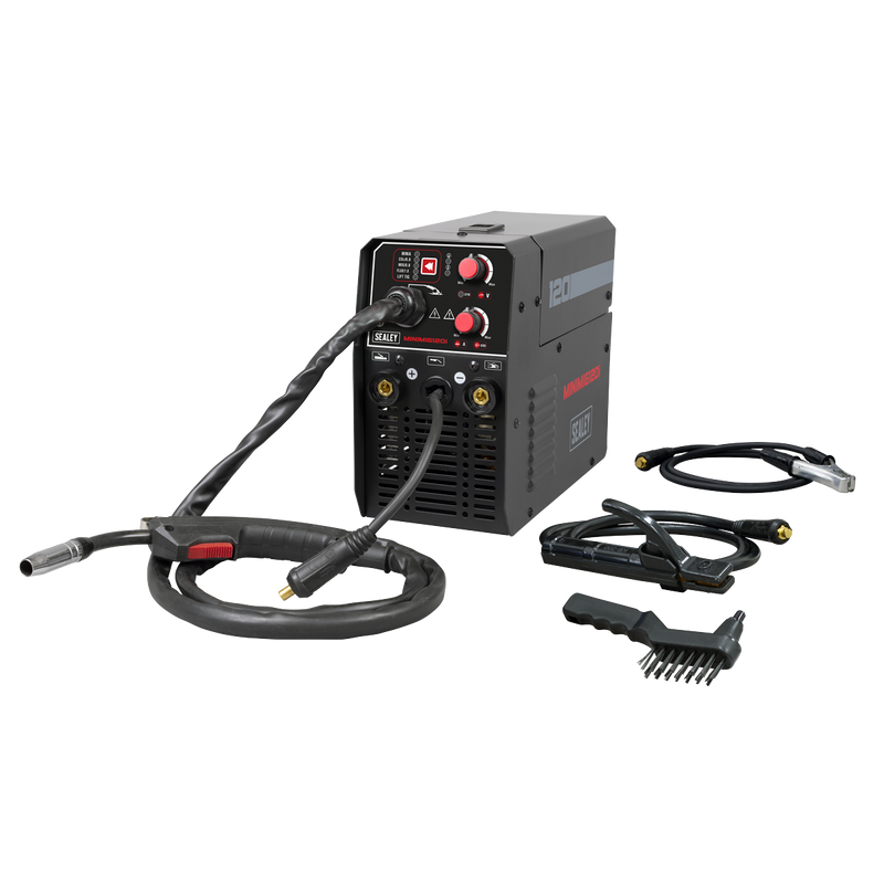 Sealey MINIMIG120i MIG/TIG & MMA (ARC/STICK) Inverter Welder 120A 230V