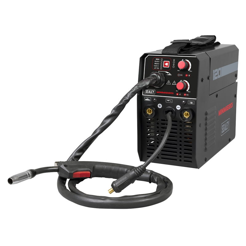 Sealey MINIMIG120i MIG/TIG & MMA (ARC/STICK) Inverter Welder 120A 230V