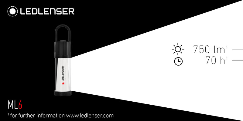 Ledlenser 500929 ML6 RECHARGEABLE Lantern (750lm)