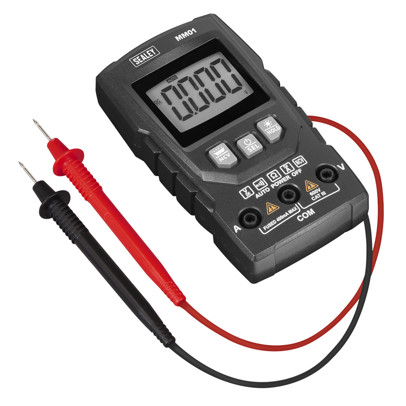 Sealey MM01 Auto-Ranging Digital Multimeter 6-Function