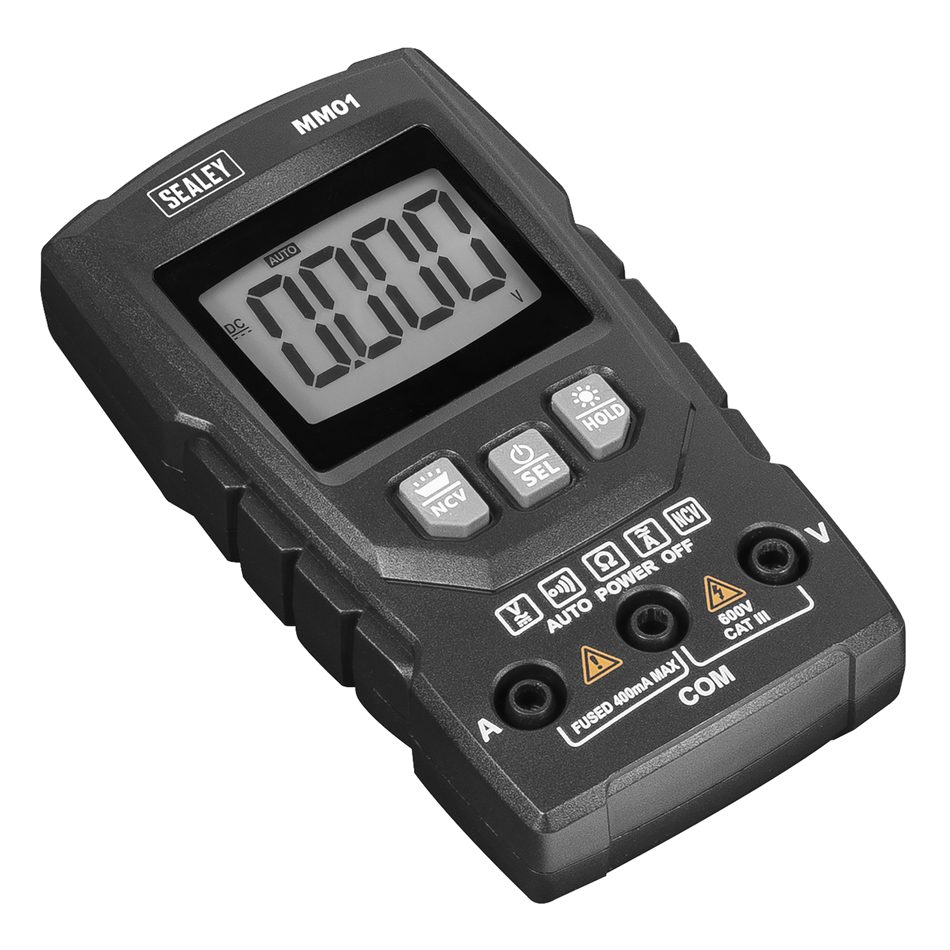 Sealey MM01 Auto-Ranging Digital Multimeter 6-Function