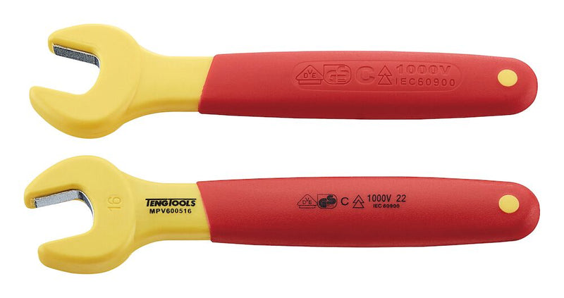 Teng Tools MPV600516 Insulated Open Ended Spanner 16mm