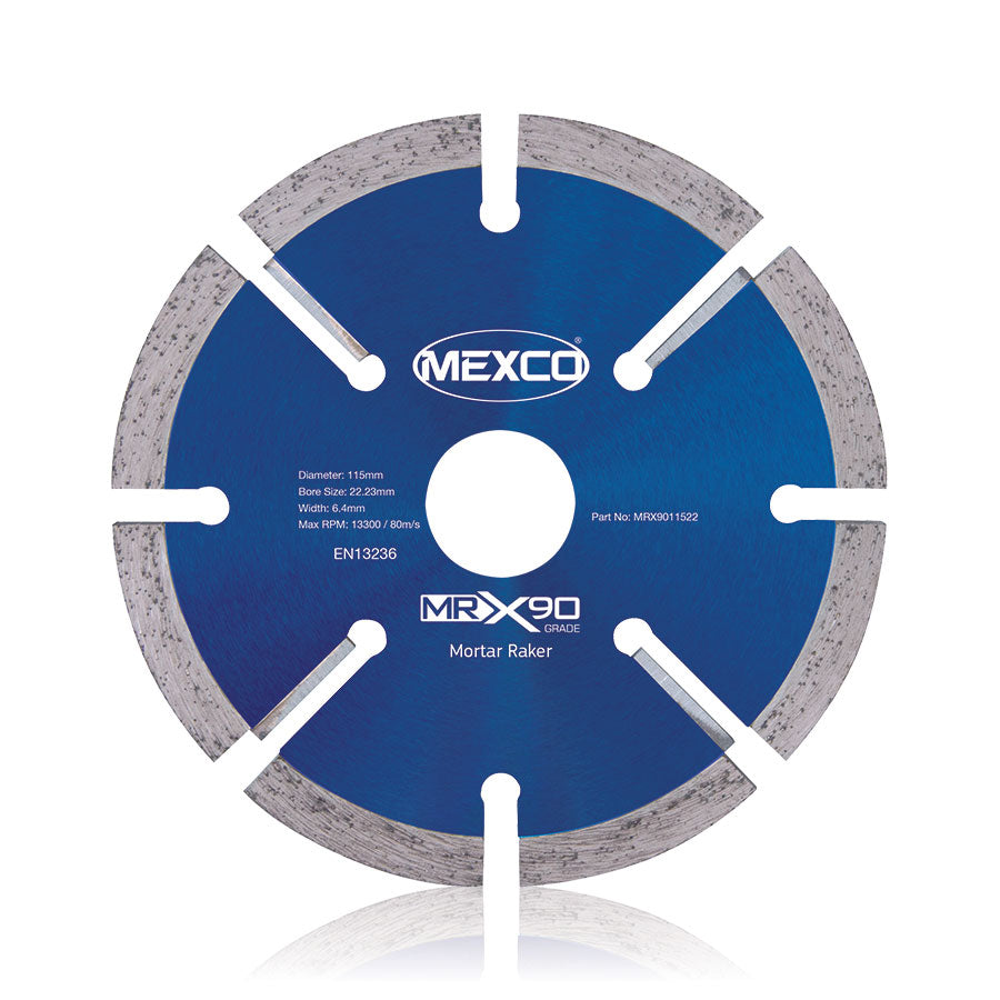Mexco MRX9012522 125MM MORTAR RAKER X90 GRADE