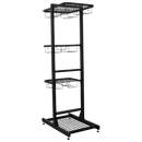 Sealey MS081FS2 Freestanding Motorcycle Helmet & Gear Storage