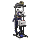 Sealey MS081FS2 Freestanding Motorcycle Helmet & Gear Storage