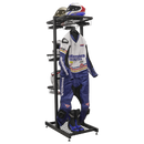 Sealey MS081FS2 Freestanding Motorcycle Helmet & Gear Storage