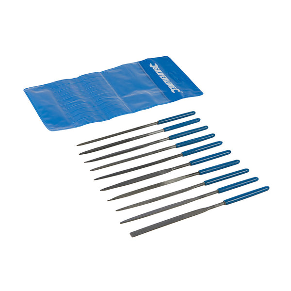 Silverline MS100 Needle File Set 10pce