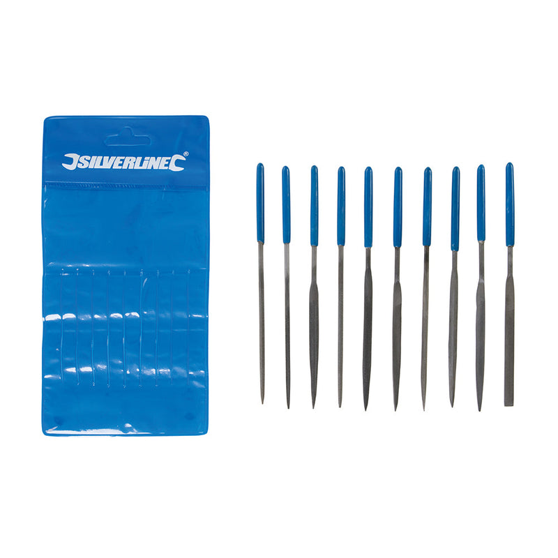 Silverline MS100 Needle File Set 10pce