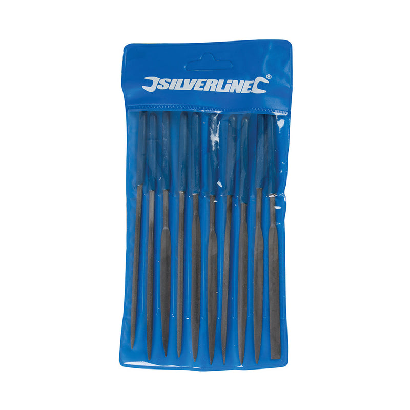 Silverline MS100 Needle File Set 10pce