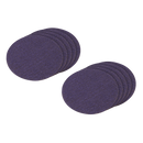 Sealey MSS125120 Ceramic Mesh Sanding Disc 125mm 120Grit - Pack of 10