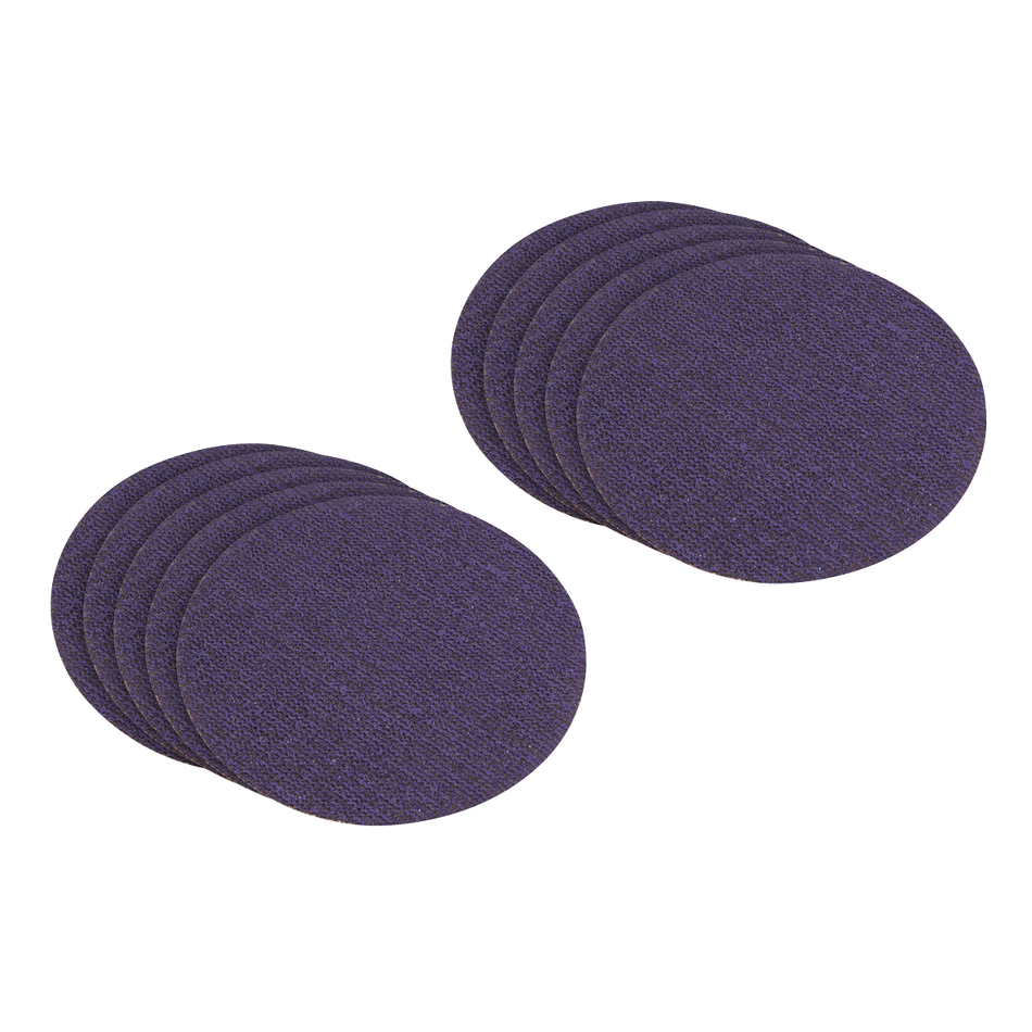 Sealey MSS125120 Ceramic Mesh Sanding Disc 125mm 120Grit - Pack of 10