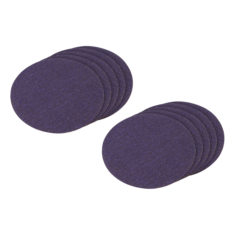 Sealey MSS125240 Ceramic Mesh Sanding Disc 125mm 240Grit - Pack of 10