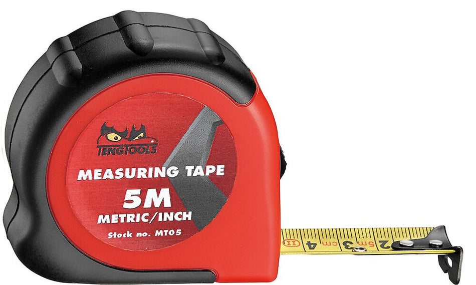 Teng Tools MT05 5 meter Measuring tape (Metric/Inches)