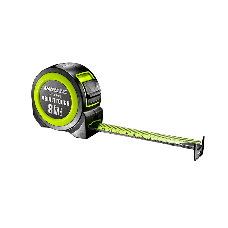 Unilite MT827-C1 8M, 27mm wide class 1 tape measure
