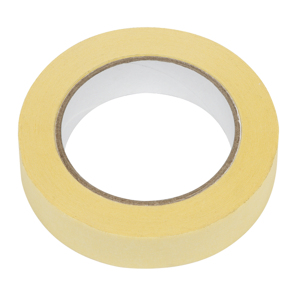 Sealey MTLB24S Premium Quality Masking Tape 24mm x 50m