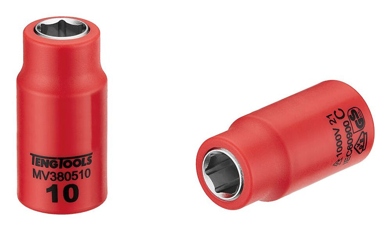 Teng Tools MV380510 3/8" Drive Insulated Socket 10mm