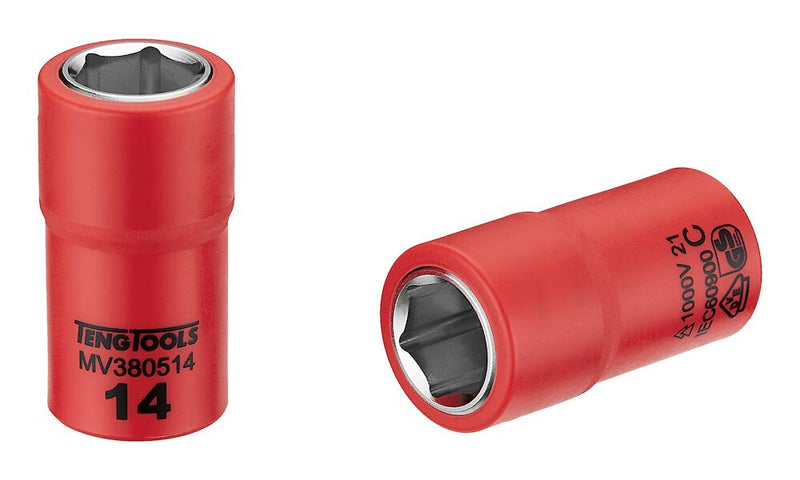Teng Tools MV380514 3/8" Drive Insulated Socket 14mm