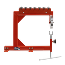 Sealey MW21 Small English Wheel for Sheet Metal Shaping/Forming & Car Body Repair