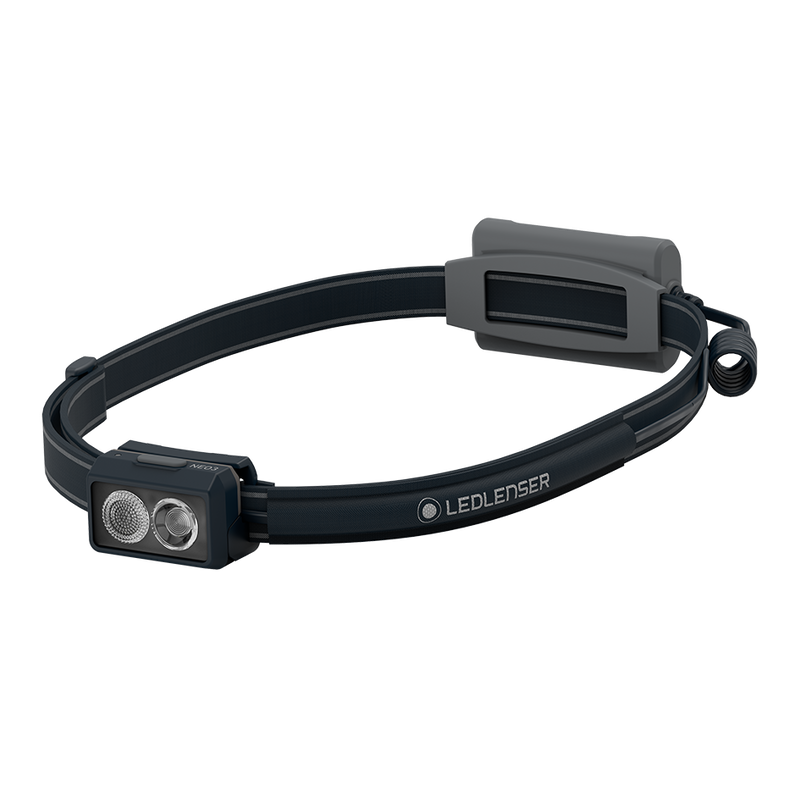Ledlenser 502717 NEW NEO3 LED Headlamp - Grey/Black (400)