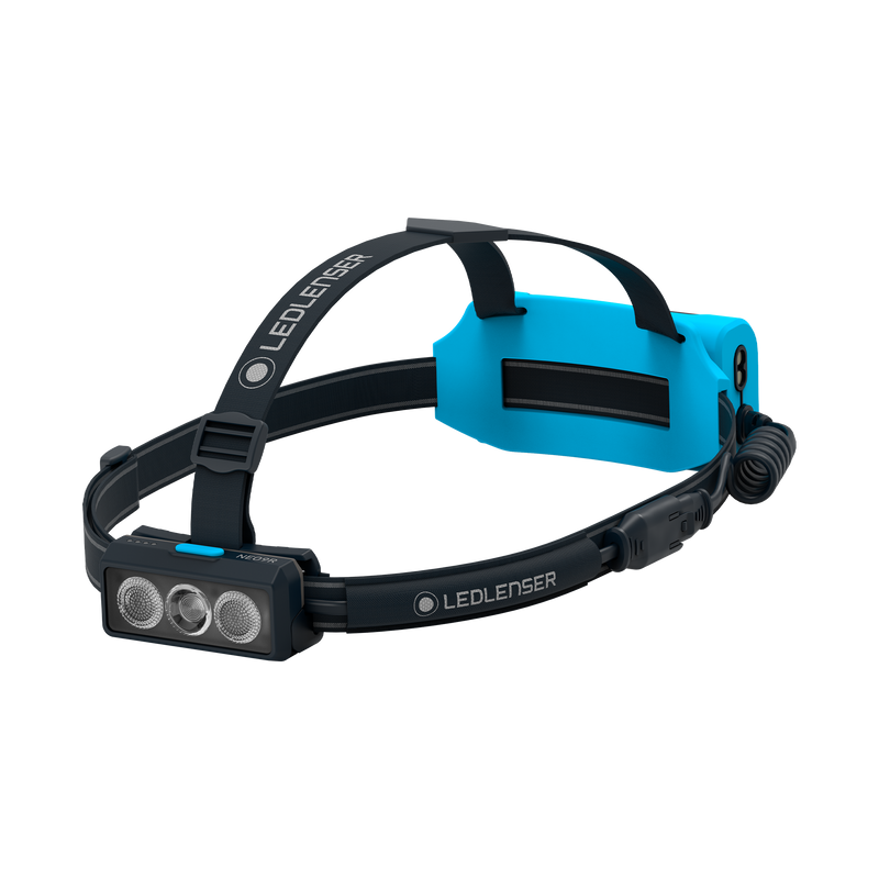 Ledlenser 502715 NEW NEO9R RECHARGEABLE LED Headlamp - Blue/Black (1200)