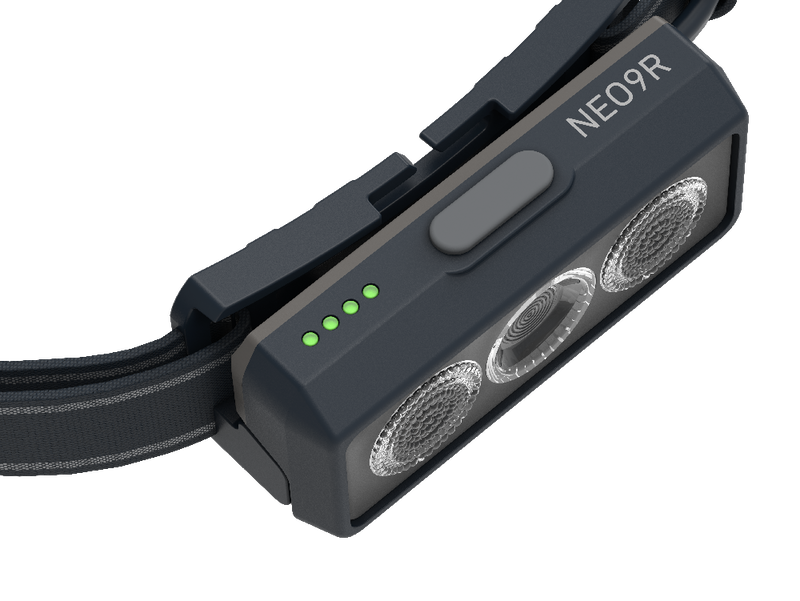 Ledlenser 502324 NEW NEO9R RECHARGEABLE LED Headlamp - Grey/Black (1200)