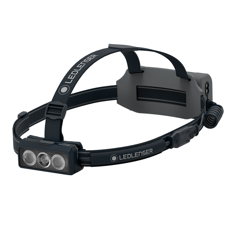 Ledlenser 502324 NEW NEO9R RECHARGEABLE LED Headlamp - Grey/Black (1200)