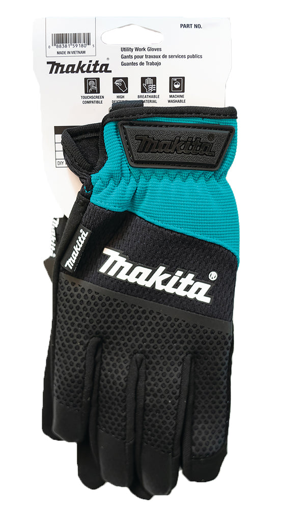 Makita P-84660 Open Cuff Working Gloves L