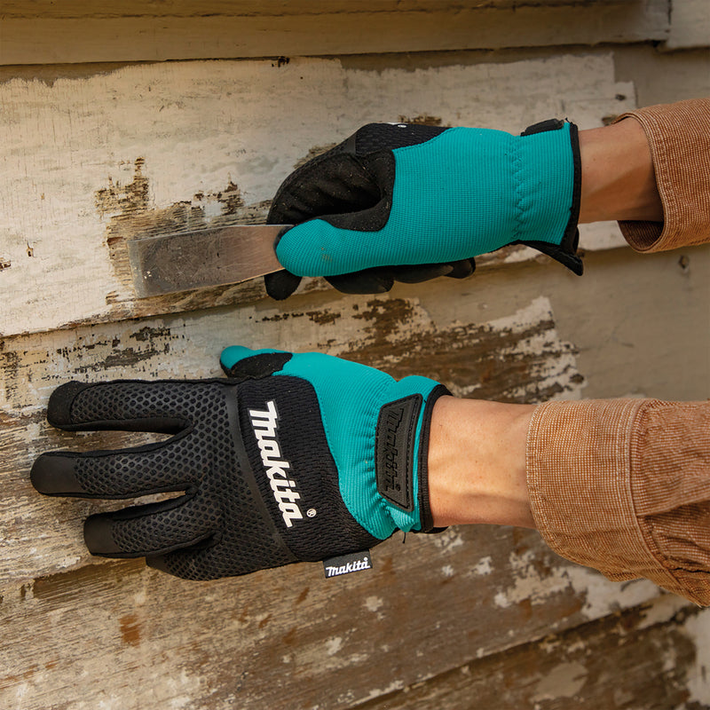 Makita P-84660 Open Cuff Working Gloves L