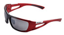 Teng Tools P-SG01 Teng Collection Red Frame Protective Sun Glasses
