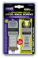 SMART P32TN3PLUS Titanium Series 32mm Extreme Long-Life Bi-metal Blade - 3+1 Pack