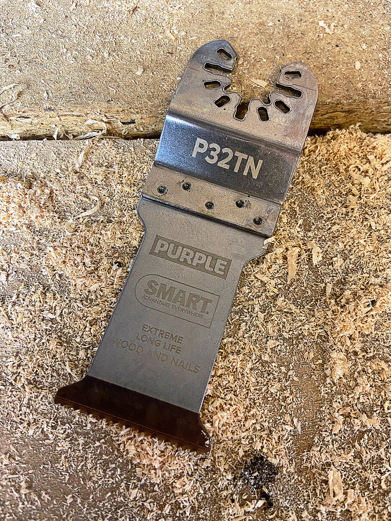 SMART P32TN3PLUS Titanium Series 32mm Extreme Long-Life Bi-metal Blade - 3+1 Pack