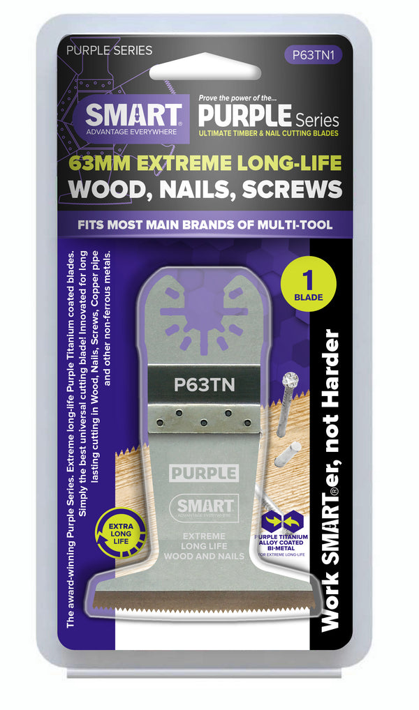 SMART P63TN1 Titanium Series 63mm Extreme Long-Life Bi-metal Blade