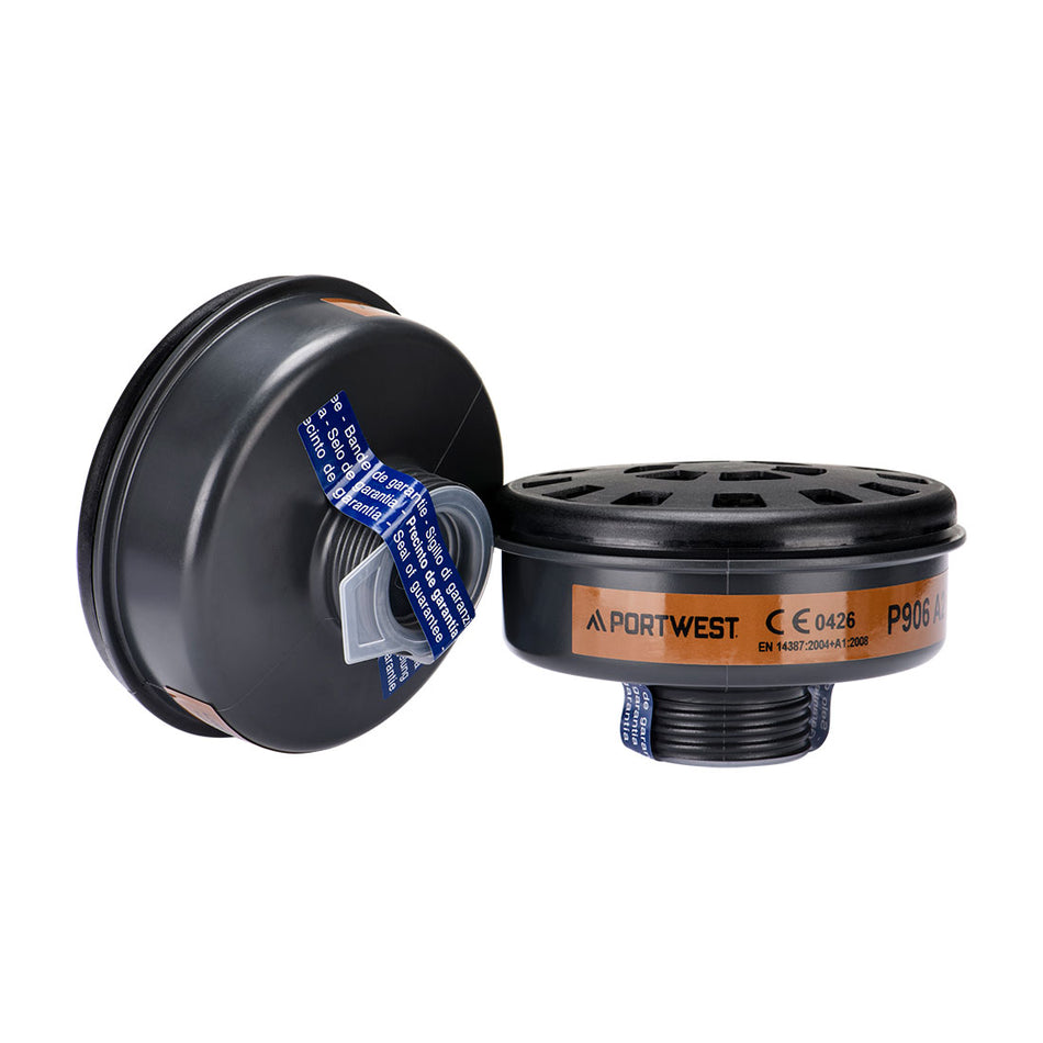 Portwest A2 Gas Filter Universal Thread (Pk6)