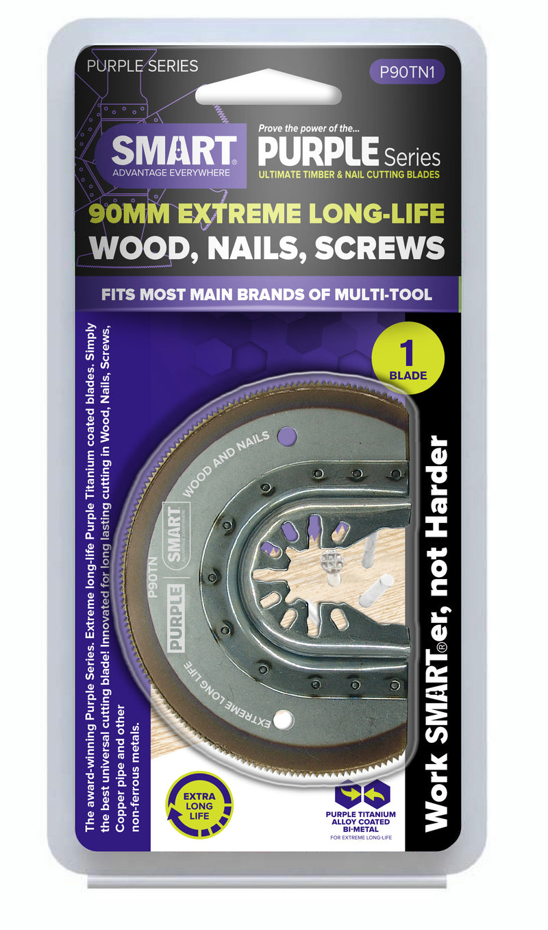 SMART P90TN1 Titanium Series 90mm Extreme Long-Life Segment Blade