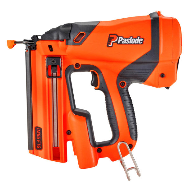 Paslode IM65 F16 7.4V Straight Second Fix Finishing Nail Gun with 1x 2.1Ah Battery, Charger, & Case