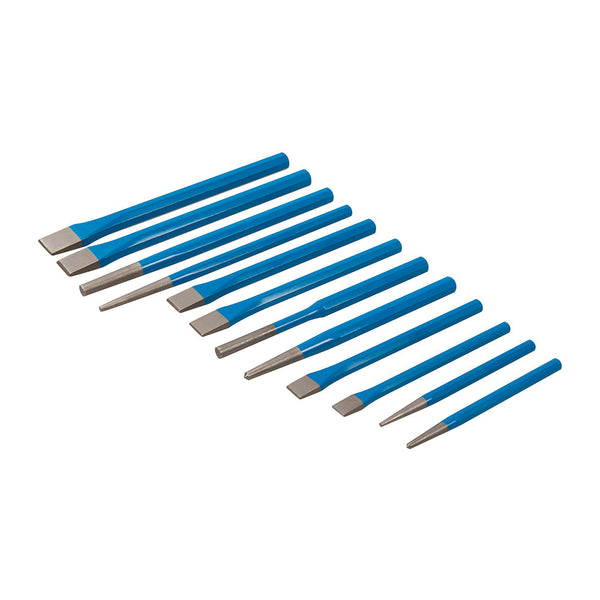 Silverline PC05 Punch & Chisel Set 12pce