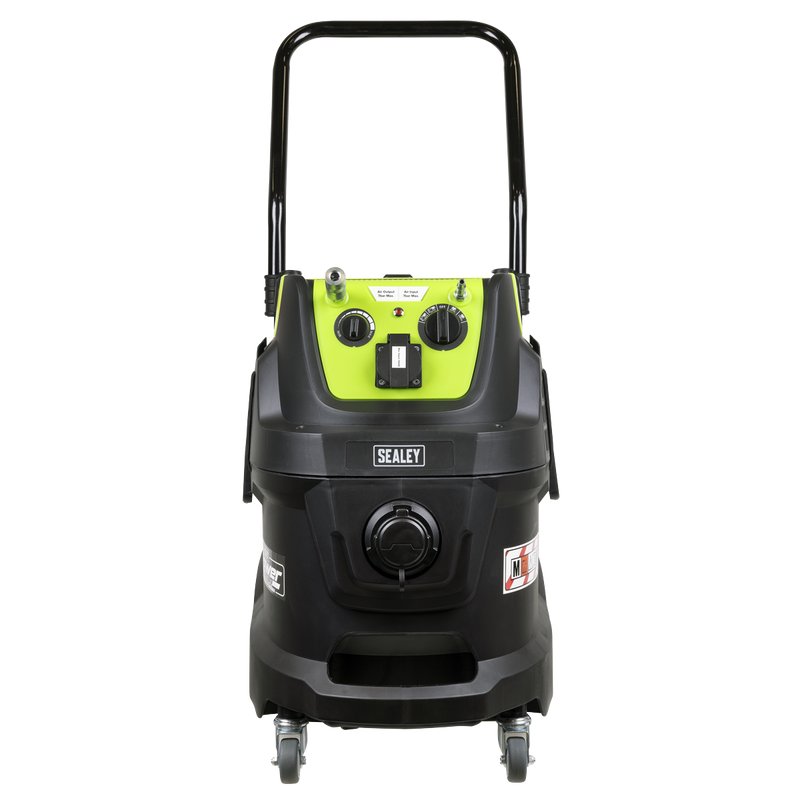 SEALEY PC400MA M Class Dust-Free Industrial Wet & Dry Vacuum Cleaner 40L with Autostart for Air/Electric Power Tools 1600W/230V