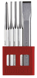 Teng Tools PCX05 Punch and Chisel Set 5 Pieces