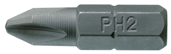 Teng Tools PH2500310 Bit 1/4" Hex Drive 25mm Length PH3 10 Pieces