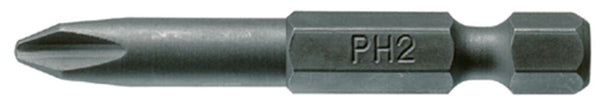Teng Tools PH5000203 Bit 1/4" Hex Drive 50mm Length PH2 3 Pieces