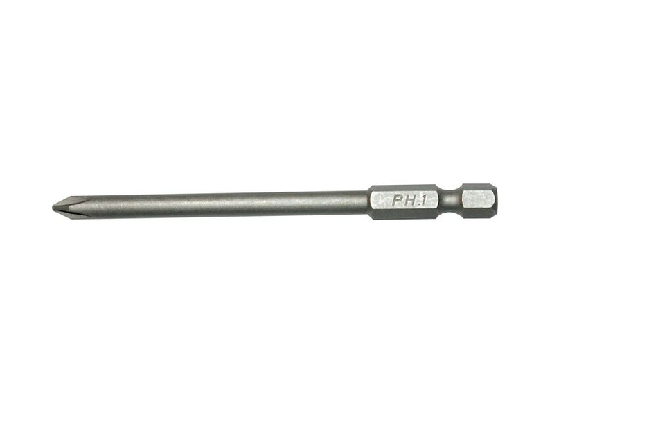 Teng Tools PH8900101 Bit 1/4" Hex Drive 89mm Length PH1 1 Piece