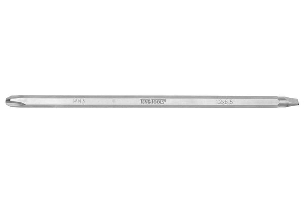 Teng Tools PHF0365 Double Ended Screwdriver Blade Flat 6.5mm x PH3