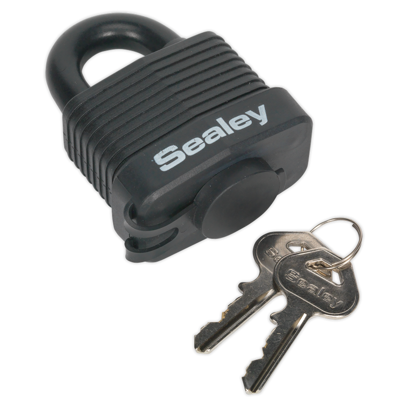 Sealey PL302W Steel Body Weatherproof Padlock 54mm