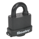 Sealey PL302W Steel Body Weatherproof Padlock 54mm