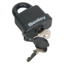 Sealey PL302W Steel Body Weatherproof Padlock 54mm