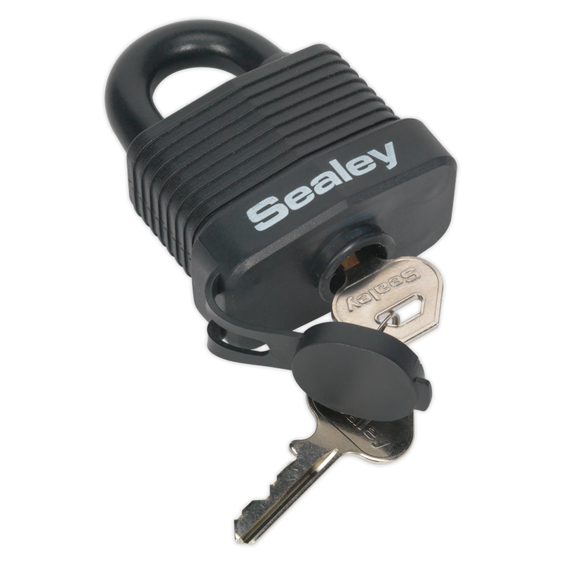 Sealey PL302W Steel Body Weatherproof Padlock 54mm