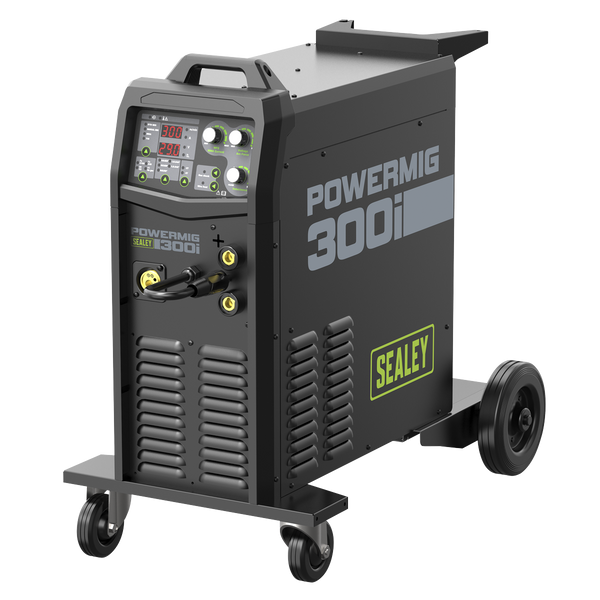 Sealey POWERMIG300i 300A Professional Gas/Gasless MIG/MMA/TIG Inverter Welder 415V 3ph